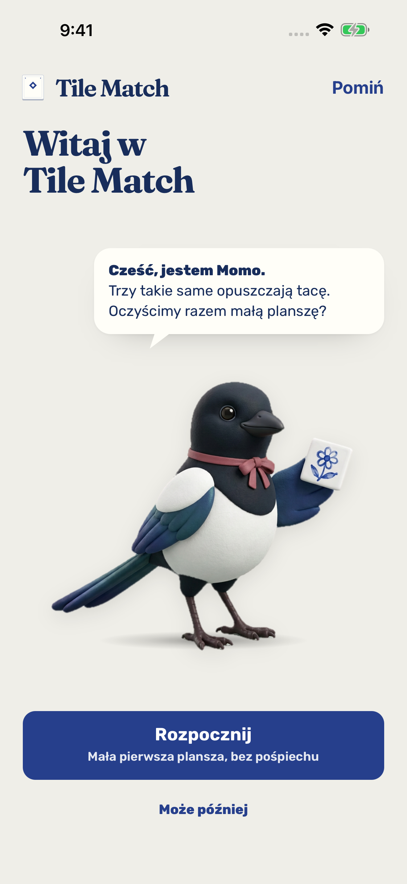 Ekran gry Tile Match