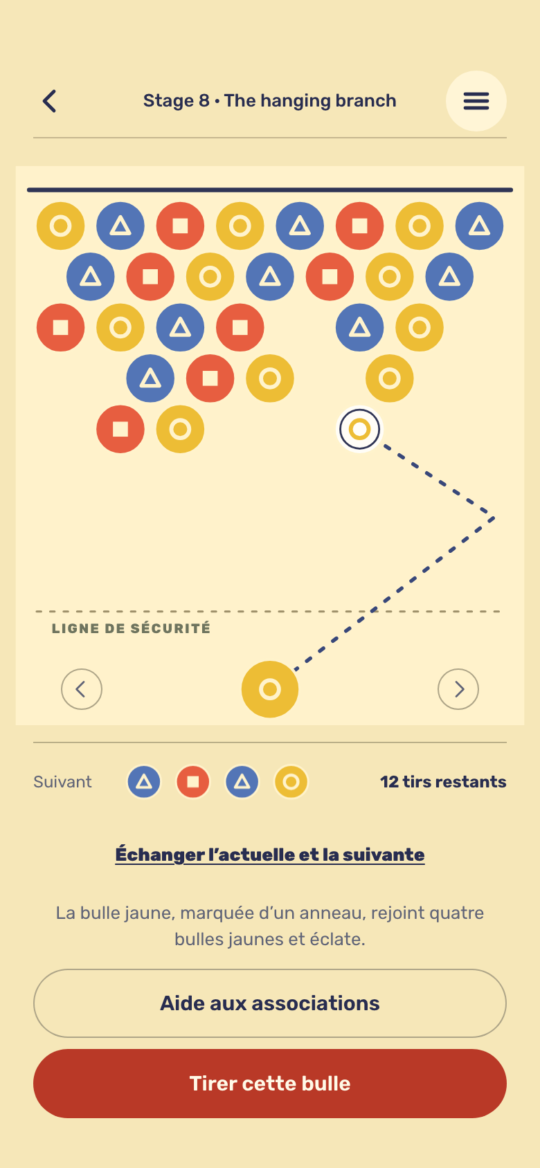 Écran du jeu Bubble Pop