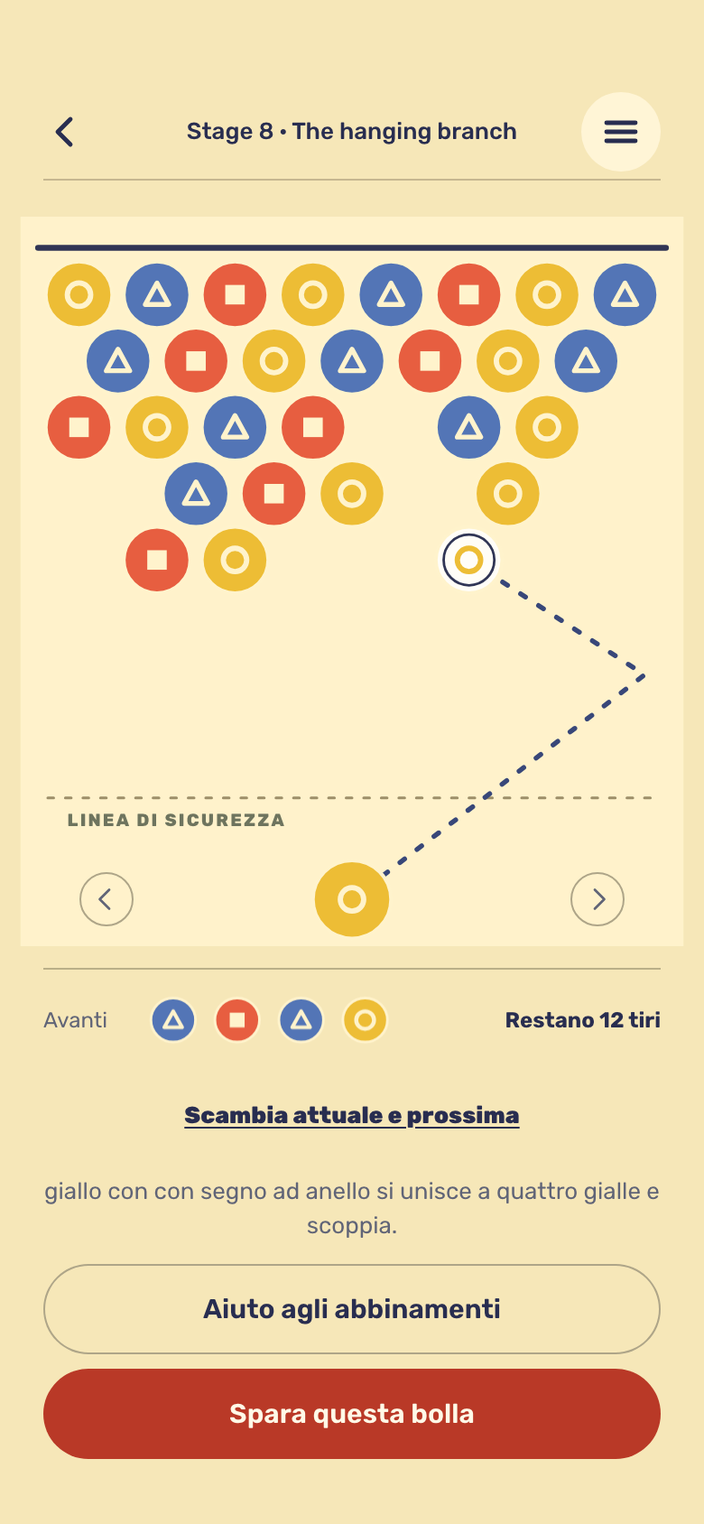 Schermata di gioco Bubble Pop