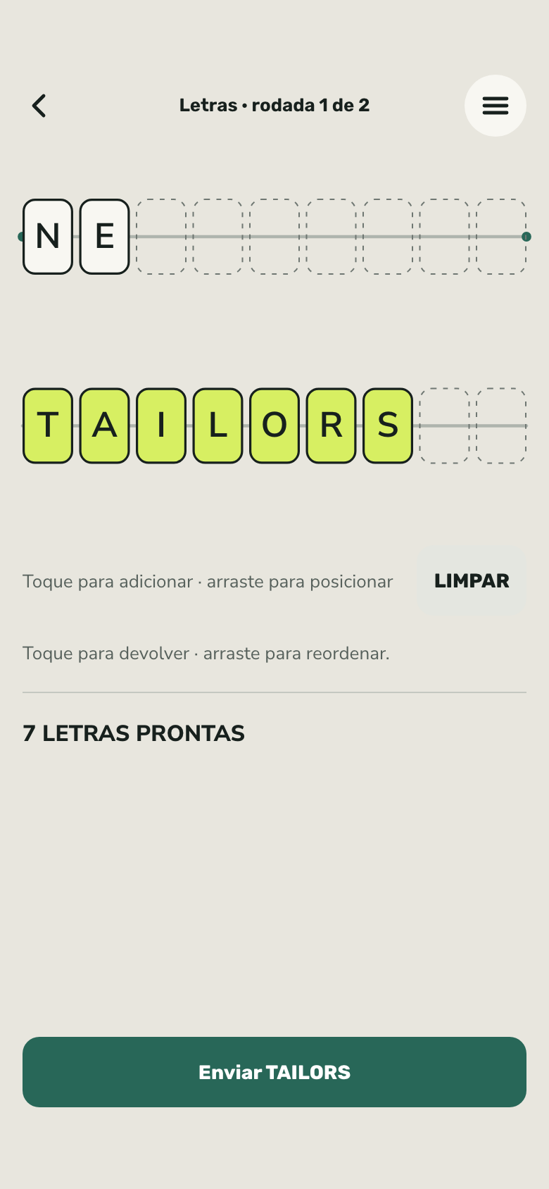 Tela do jogo Nine & Six
