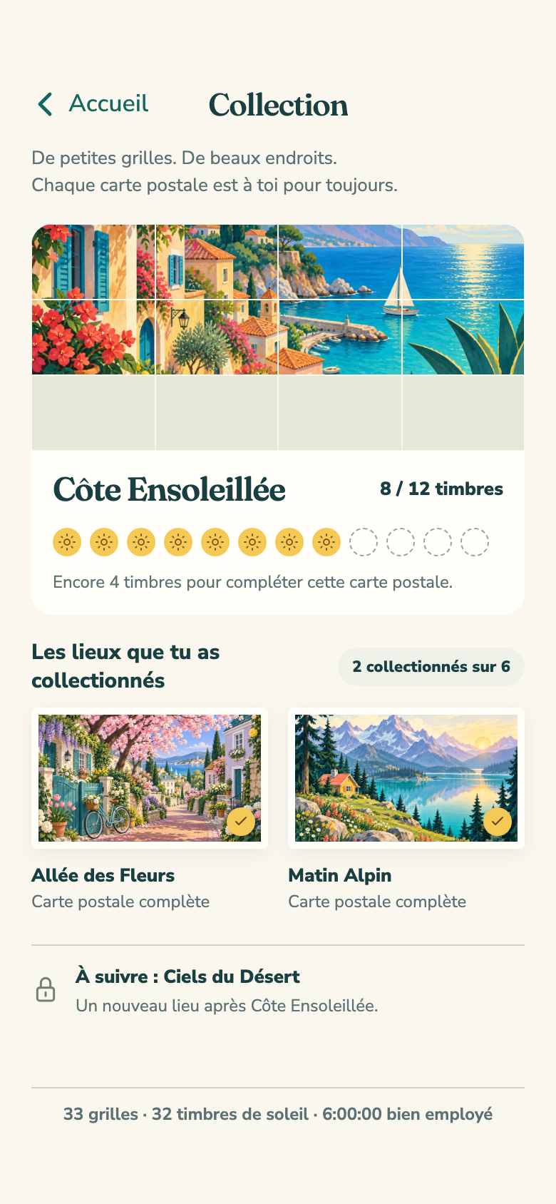 Daylight Sudoku collection de cartes postales