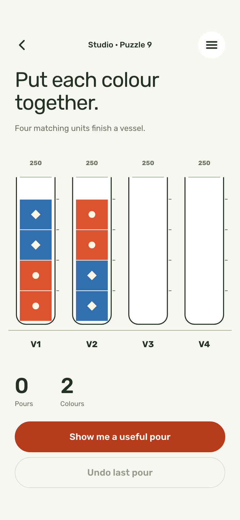 Color Sort game screen